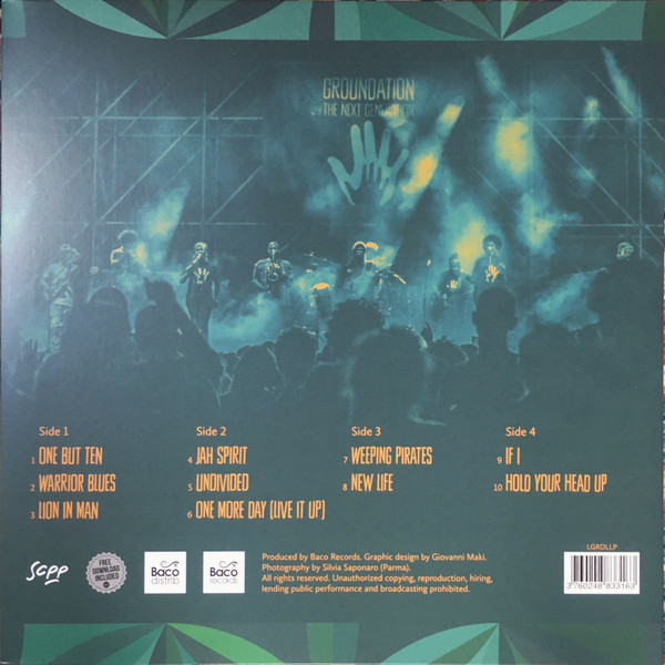 Groundation - The Next Generation Live | Baco Records (LGRDLLP)