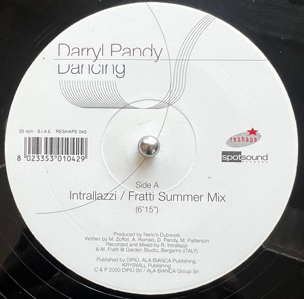 Darryl Pandy - Dancin' | Reshape (RESHAPE 042) - 3