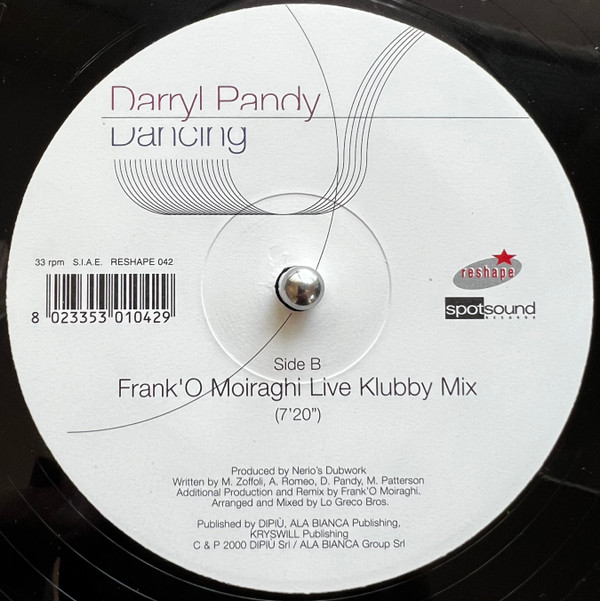 Darryl Pandy - Dancin' | Reshape (RESHAPE 042) - 4