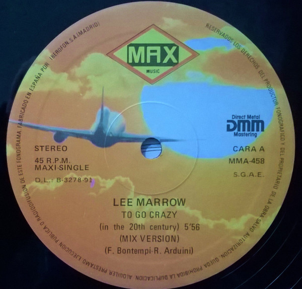 Lee Marrow - To Go Crazy (In The 20th Century) | Max Music (MMA-458) - 3 Lee Marrow - To Go Crazy (In The 20th Century) | Max Music (MMA-458) - 3