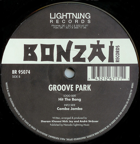 Groove Park - Hit The Bang / Combo Jombo | Bonzai Records (BR 95074)