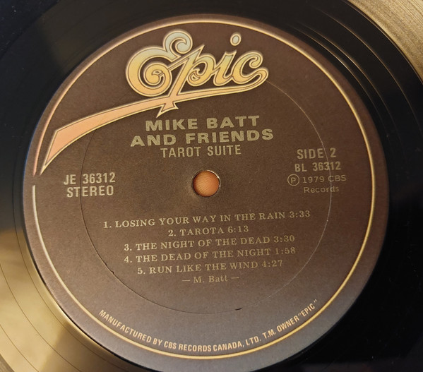 Mike Batt And Friends - Tarot Suite | Epic (JE 36312) - 4