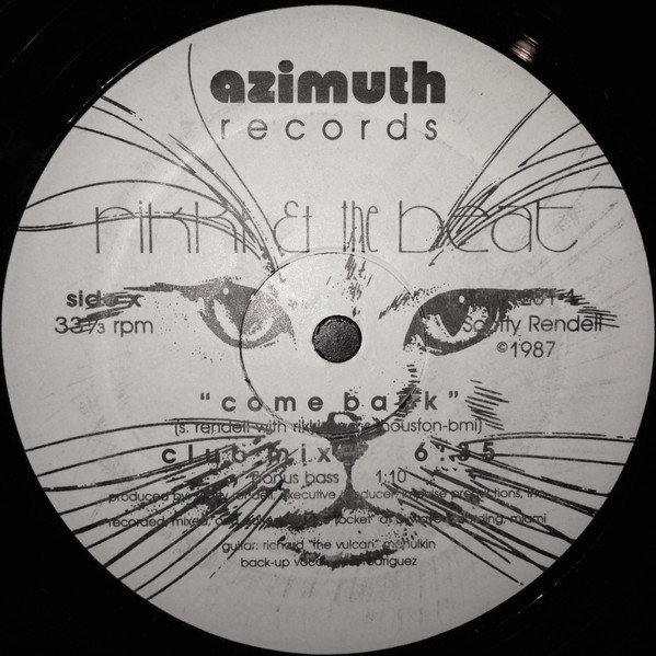 Rikki & The Beat - Come Back | Azimuth (IM-1201) Rikki & The Beat - Come Back | Azimuth (IM-1201)