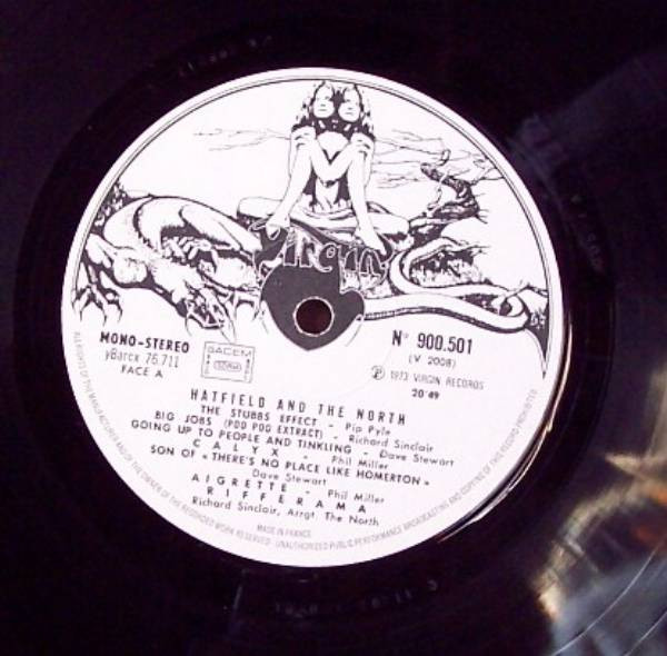 Hatfield And The North - Hatfield And The North | Virgin (900 501) - 2 Hatfield And The North - Hatfield And The North | Virgin (900 501) - 2