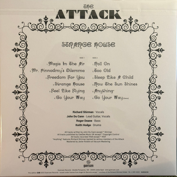 The Attack - Strange House | Guerssen (GUESS218) - 2