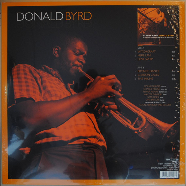 Donald Byrd - Byrd In Hand | Vinyl Passion (VP 90117)