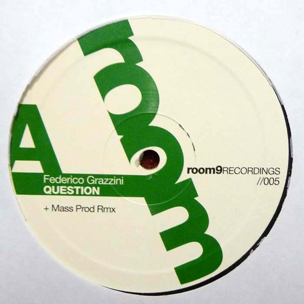 Federico Grazzini - Question | Room 9 Recordings (ROOM905)