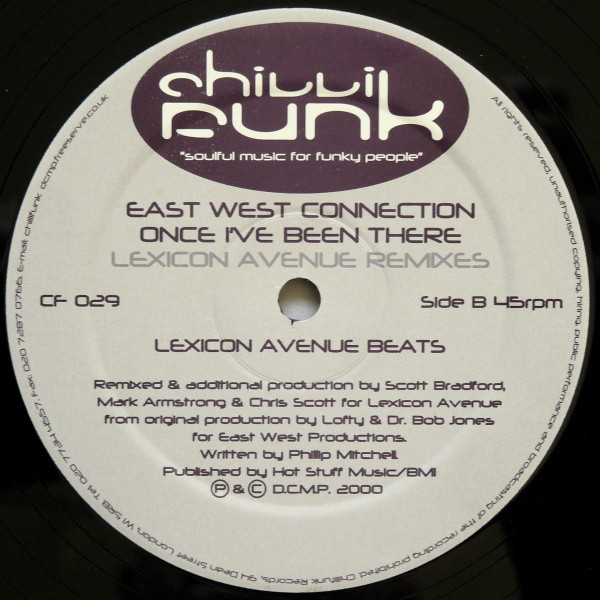 East West Connection - Once I've Been There (Lexicon Avenue Remixes) | Chillifunk Records (CF 029) - 4