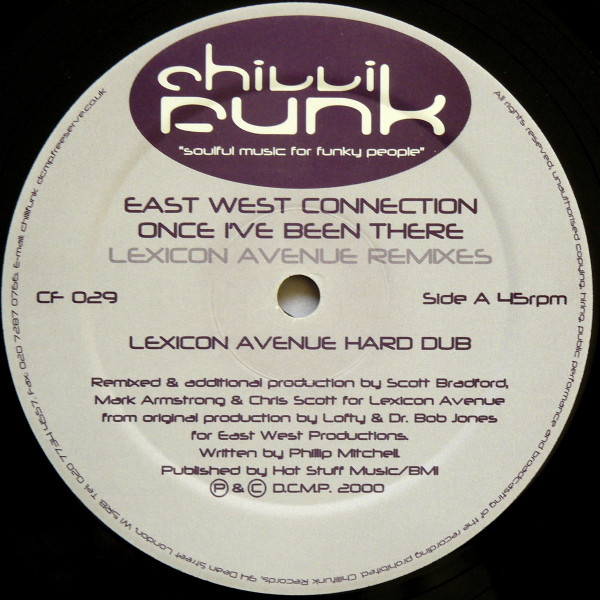 East West Connection - Once I've Been There (Lexicon Avenue Remixes) | Chillifunk Records (CF 029) - 3