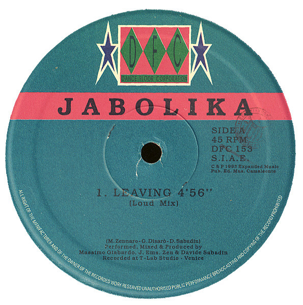 Jabolika - Leaving | DFC (DFC 153)