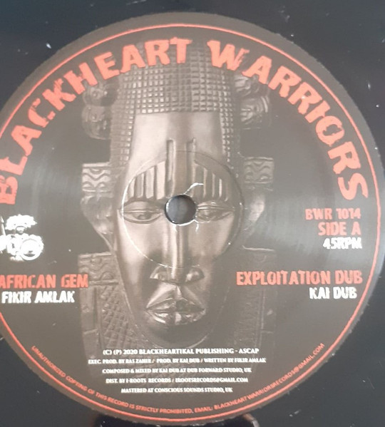 Fikir Amlak , Kai Dub - African Gem | Blackheart Warriors (bwr1014) - main