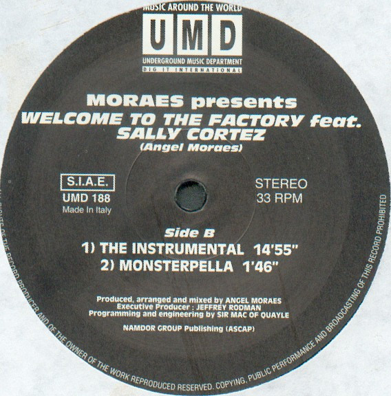 Angel Moraes Feat. Sally Cortes - Welcome To The Factory | Underground Music Department (UMD) (UMD 188) - 4