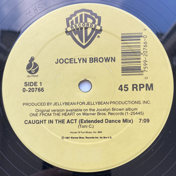 Jocelyn Brown - Caught In The Act | Warner Bros. Records (0-20766)
