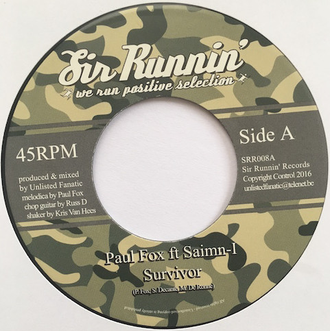 Paul Fox Feat Saimn-I - Survivor | Sir Runnin' Records (SRR008)