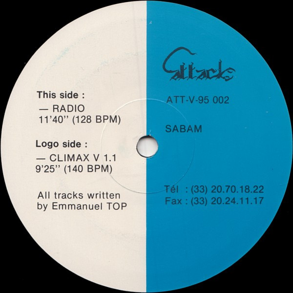 Emmanuel Top - Climax V 1.1 | Attack Records (ATT-V-95 002)