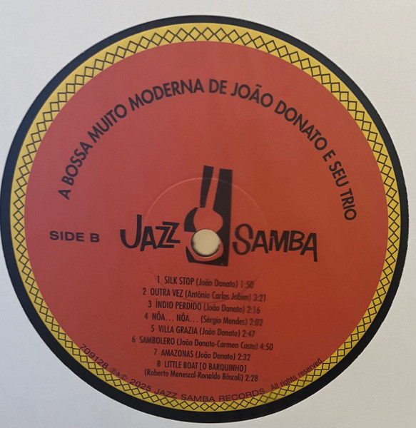 João Donato & Seu Trio - A Bossa Muito Moderna de João Donato E Seu Trio | Jazz Samba Records (709128) - 2