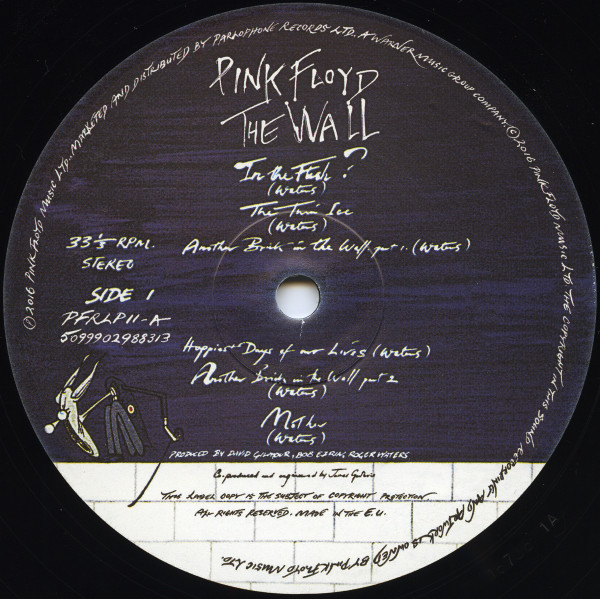 Pink Floyd - The Wall | Pink Floyd Records (PFRLP11) - 4 Pink Floyd - The Wall | Pink Floyd Records (PFRLP11) - 4