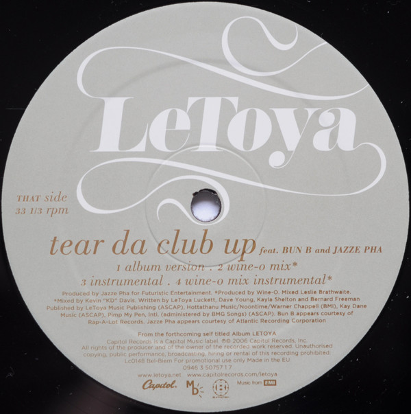 Letoya - Torn | Capitol Records (0946 3 50757 1 7) - 2