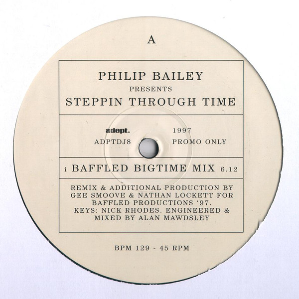 Philip Bailey - Steppin Through Time | Adept (ADPTDJ8)
