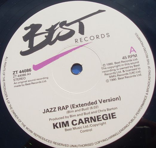 Kim Carnegie - Jazz Rap | Best Records (ZT44086) - 3