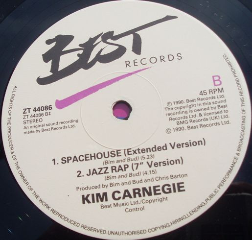 Kim Carnegie - Jazz Rap | Best Records (ZT44086) - 4