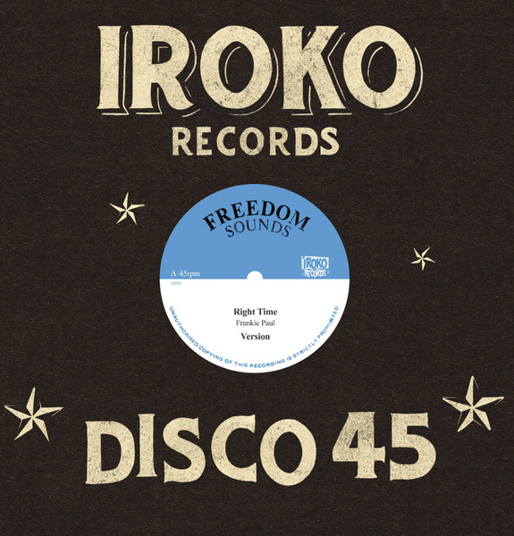 Frankie Paul / Rod Taylor - Right Time / In The Right Way | Freedom Sounds (BB88)