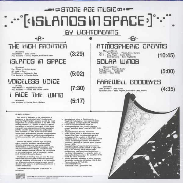 Lightdreams - Islands In Space | Got Kinda Lost Records (GKL005) - 3