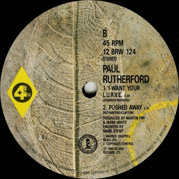 Paul Rutherford - I Want Your Love | 4th & Broadway (12 BRW 124) - 4 Paul Rutherford - I Want Your Love | 4th & Broadway (12 BRW 124) - 4