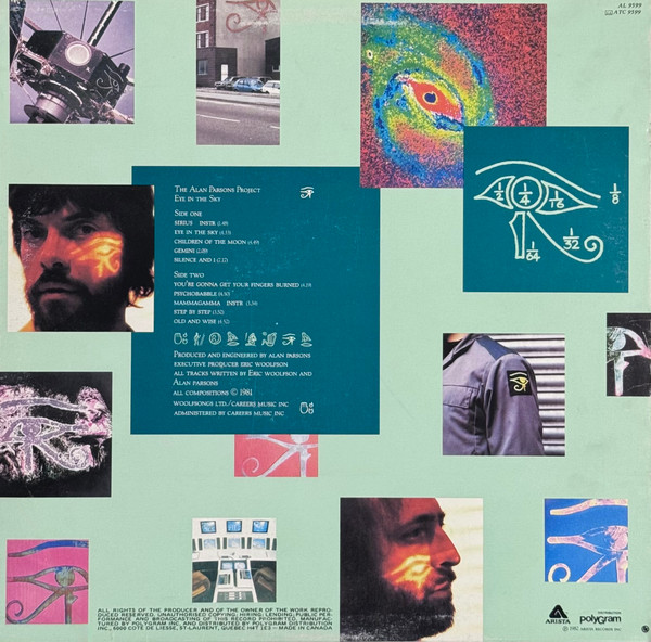 The Alan Parsons Project - Eye In The Sky | Arista (AL 9599) - 2