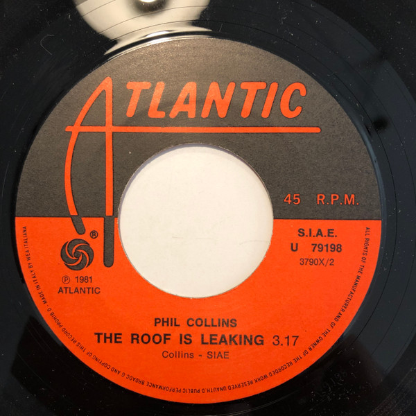 Phil Collins - In The Air Tonight | Atlantic (U 79198) - 3