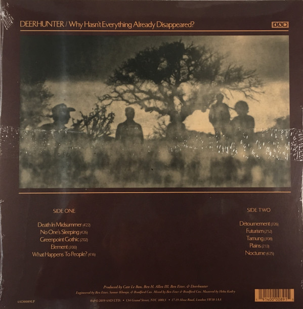 Deerhunter - Why Hasn't Everything Already Disappeared? | 4AD (4AD0089LP)