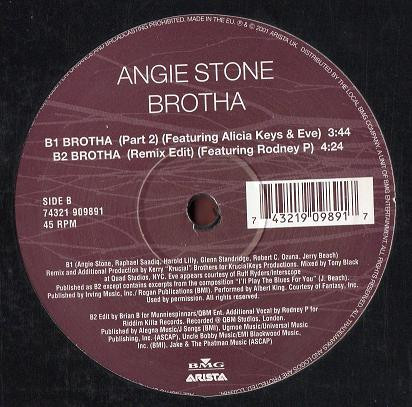 Angie Stone - Brotha | Arista (74321 909891)