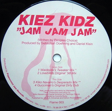 Kiez Kidz - Jam Jam Jam | Flamingo Discos (Flame 003) - 2 Kiez Kidz - Jam Jam Jam | Flamingo Discos (Flame 003) - 2