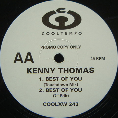 Kenny Thomas - Best Of You | Cooltempo (COOLXW 243) - 2