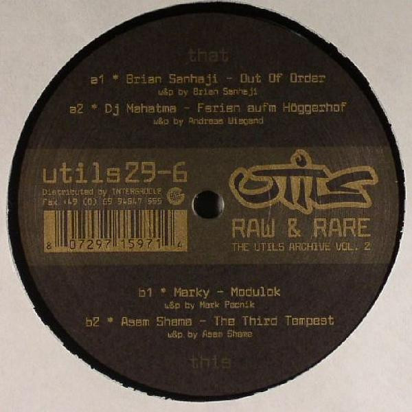 Various - Raw & Rare - The Utils Archive Vol. 2 | Utils (utils29-6)
