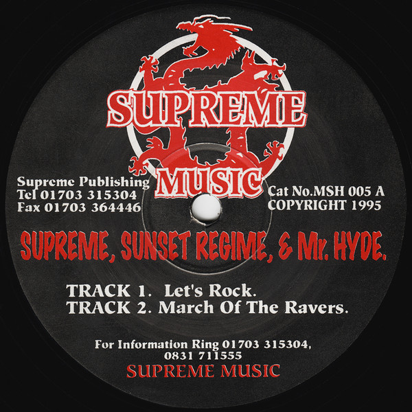Supreme , Sunset Regime & Mr. Hyde - Let's Rock | Supreme Music (MSH 005)