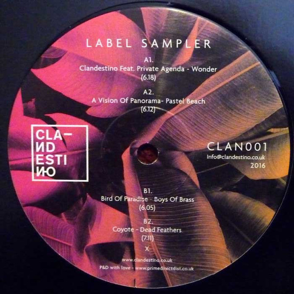 Various - Clandestino Label Sampler | Clandestino (CLAN001) - main Various - Clandestino Label Sampler | Clandestino (CLAN001) - main