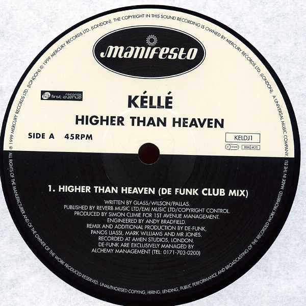Kéllé Bryan - Higher Than Heaven | Manifesto (KELDJ 1) - 2
