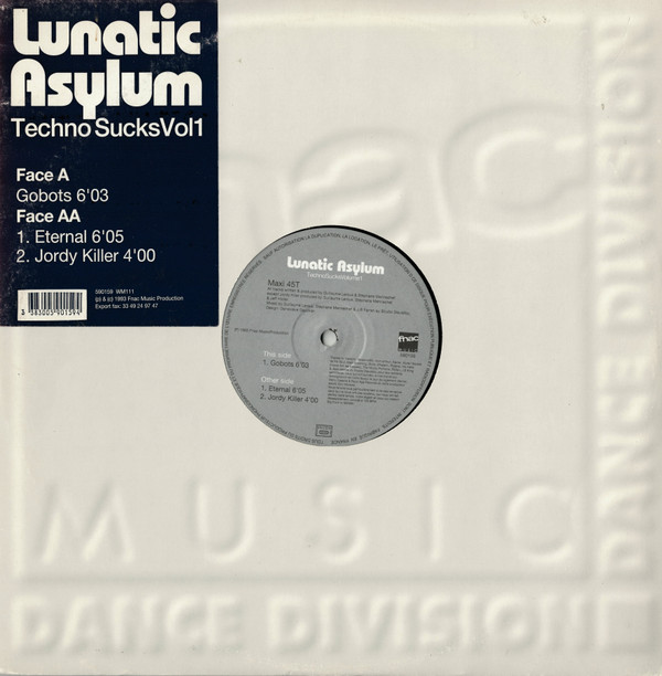 Lunatic Asylum - Techno Sucks Vol 1 | Fnac Music Dance Division (590159)
