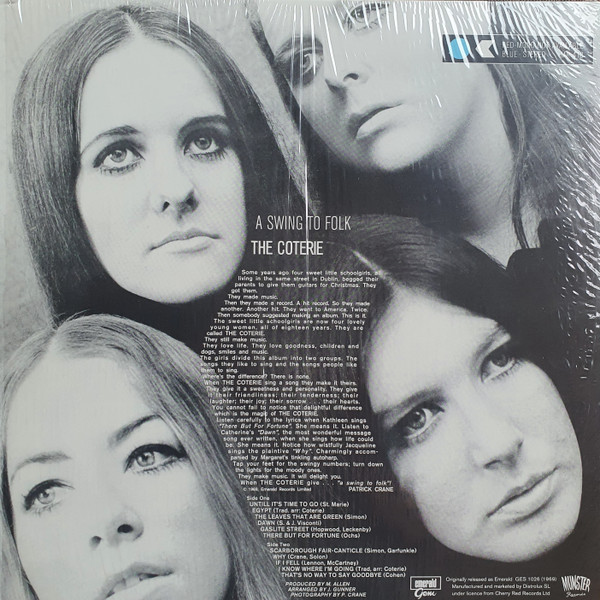 The Coterie - A Swing To Folk | Munster Records (MR 418) - 3