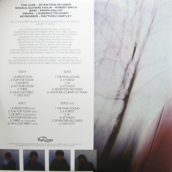 The Cure - Seventeen Seconds | Vinyl Lovers (900358) - 2