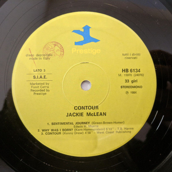 Jackie McLean - Contour | Prestige (HB 6134) - 4 Jackie McLean - Contour | Prestige (HB 6134) - 4