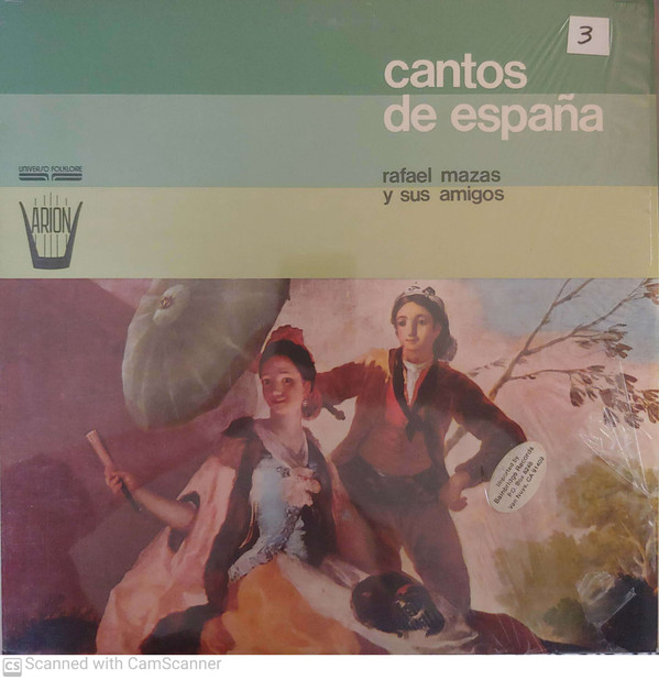 Rafael Mazas y Sus Amigos - Cantos de España | Arion (FARN 1066) Rafael Mazas y Sus Amigos - Cantos de España | Arion (FARN 1066)