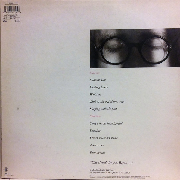 Elton John - Sleeping With The Past | Phonogram (838 839-1) - 2