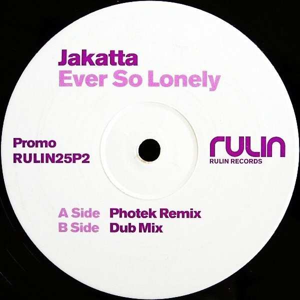 Jakatta - Ever So Lonely (Photek Remixes) | Rulin Records (RULIN25P2)