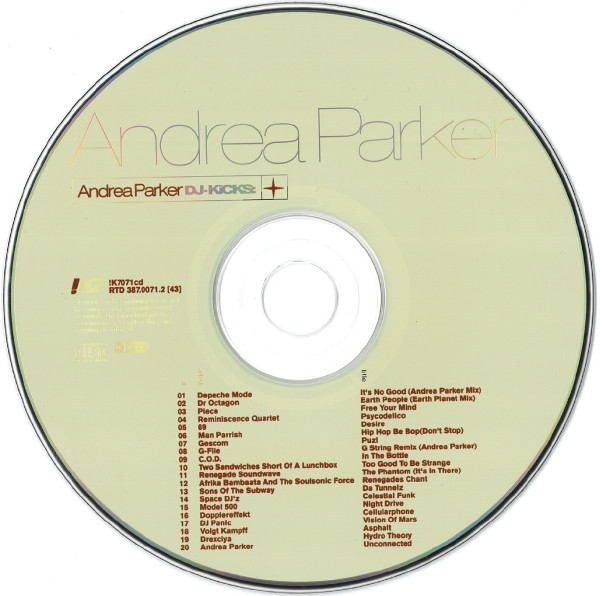 Andrea Parker - DJ-Kicks | !K7 (K7071CD) - 3