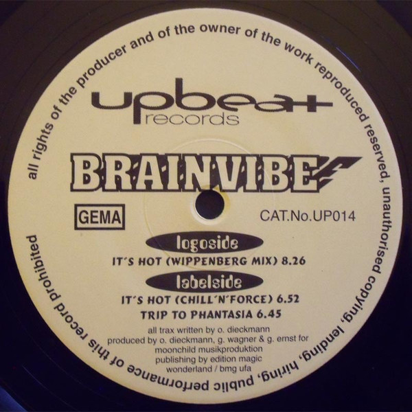 Brainvibe - It's Hot | Upbeat Records (UP014)