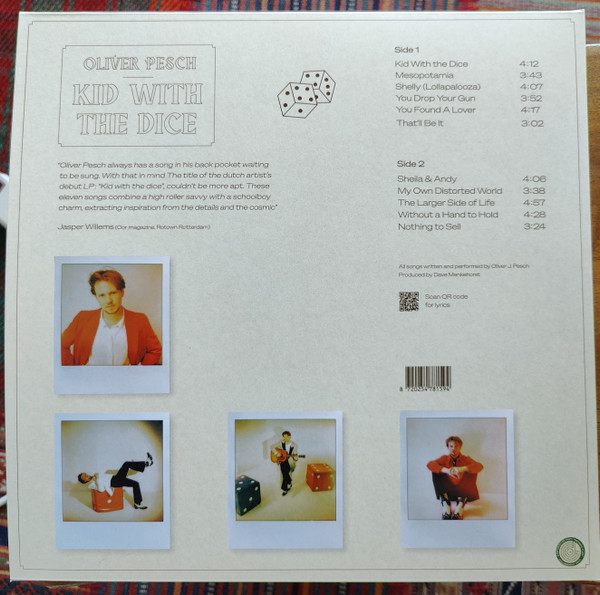 Oliver Pesch - Kid with the Dice | Revanche Records (RR22003LP) - 2