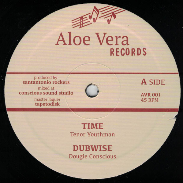 Tenor Youthman , Dougie Conscious , Giulio Neri , The Officinalis - Time / Sandosax Special | Aloevera Records (AVR 001)