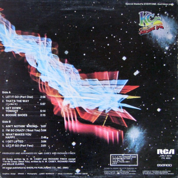 KC & The Sunshine Band - KC And The Sunshine Band | RCA Victor (DXL1-4010) - 2 KC & The Sunshine Band - KC And The Sunshine Band | RCA Victor (DXL1-4010) - 2